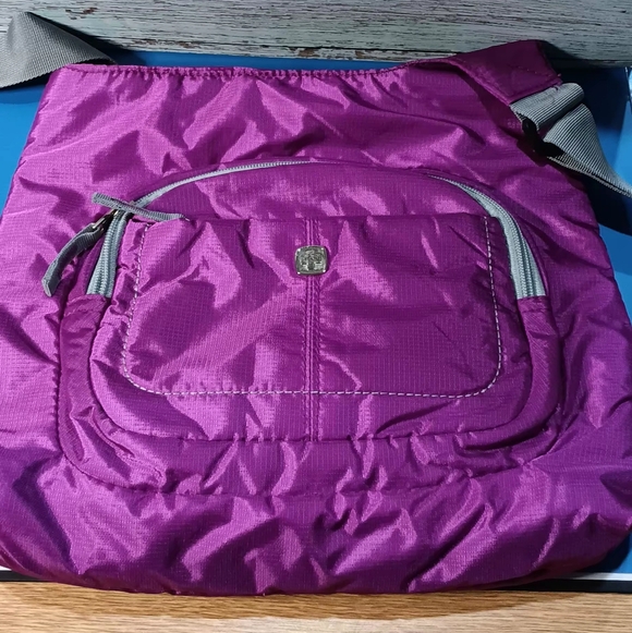 Handbags - Purple Swiss Gear Crossbody Bag
